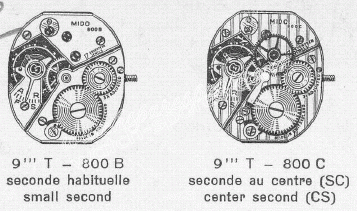 Mido 800, Mido 800A, Mido 800B