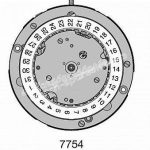 ETA ValJoux 7754 watch movement